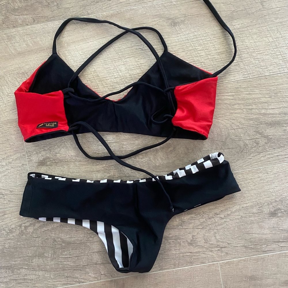 Savage Swim reversible bikini